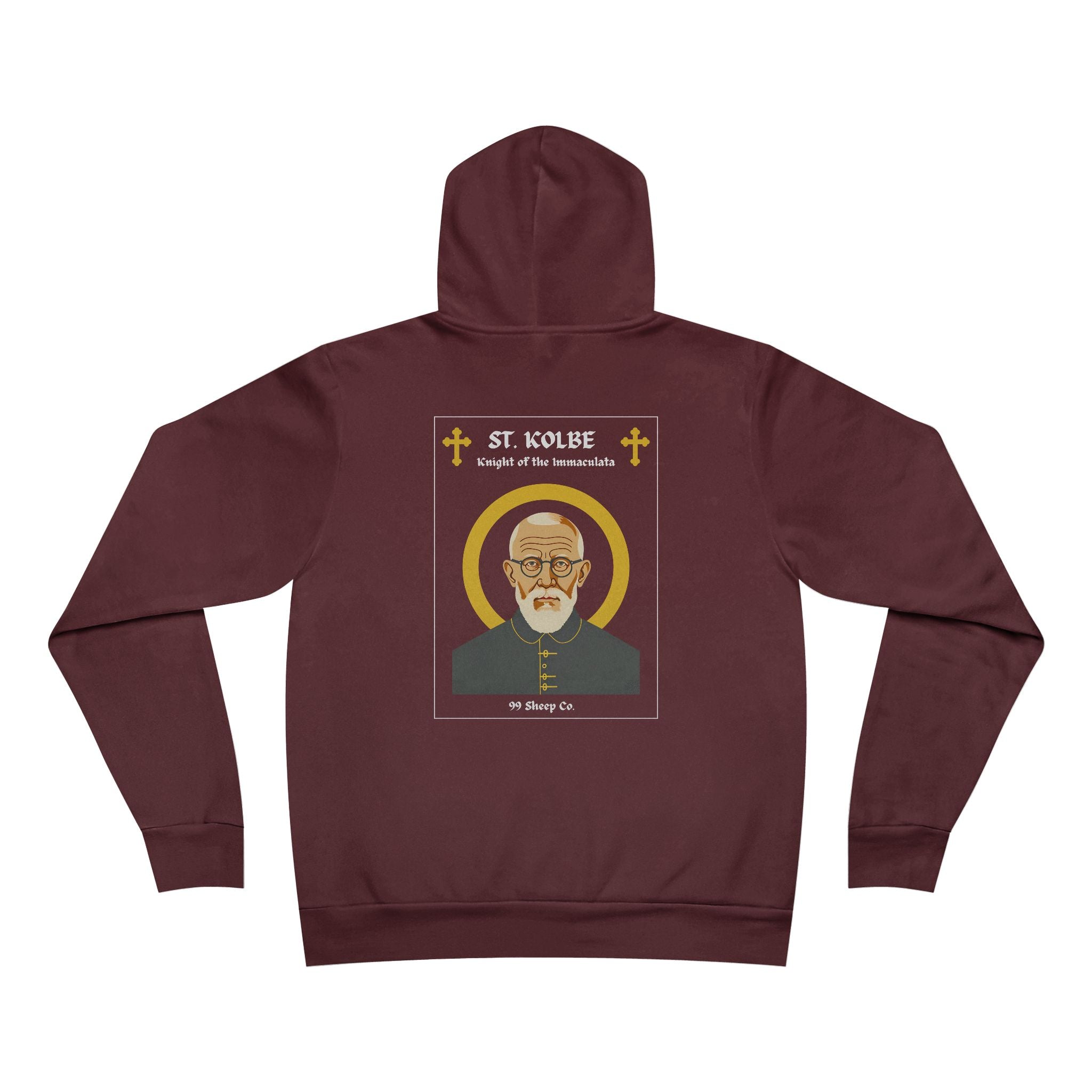 St. Maximillian Kolbe - Battle Ready - Premium Unisex Hoodie