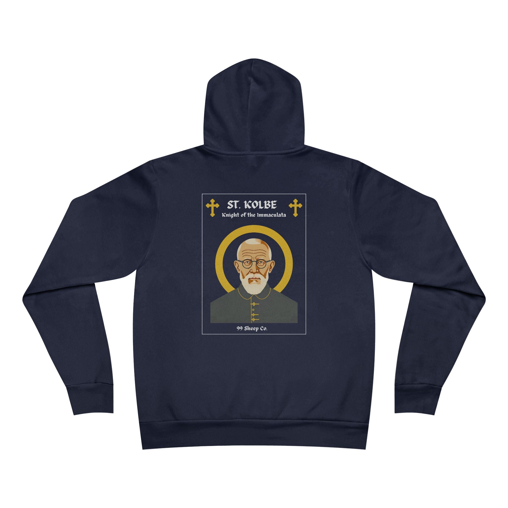 St. Maximillian Kolbe - Battle Ready - Premium Unisex Hoodie