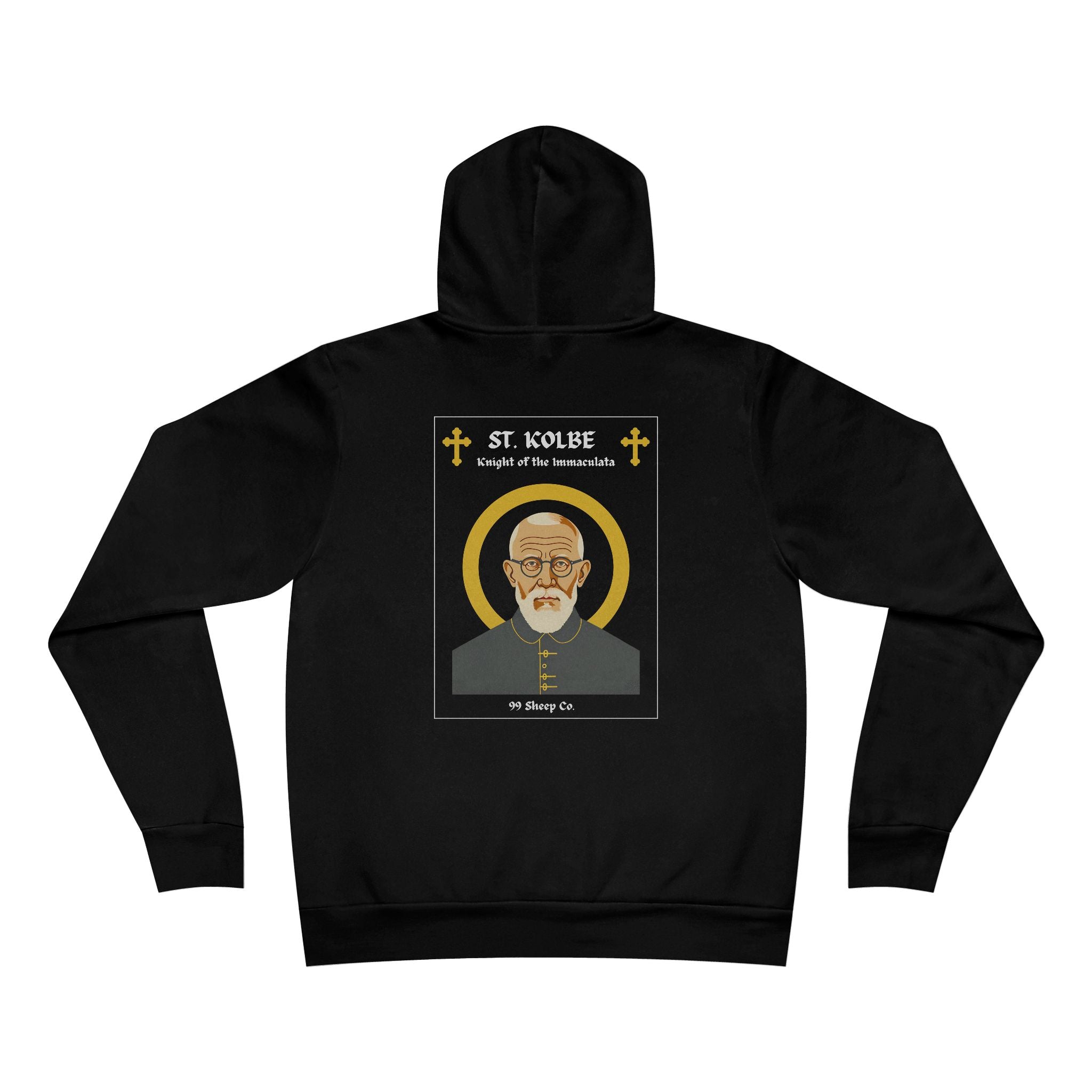 St. Maximillian Kolbe - Battle Ready - Premium Unisex Hoodie
