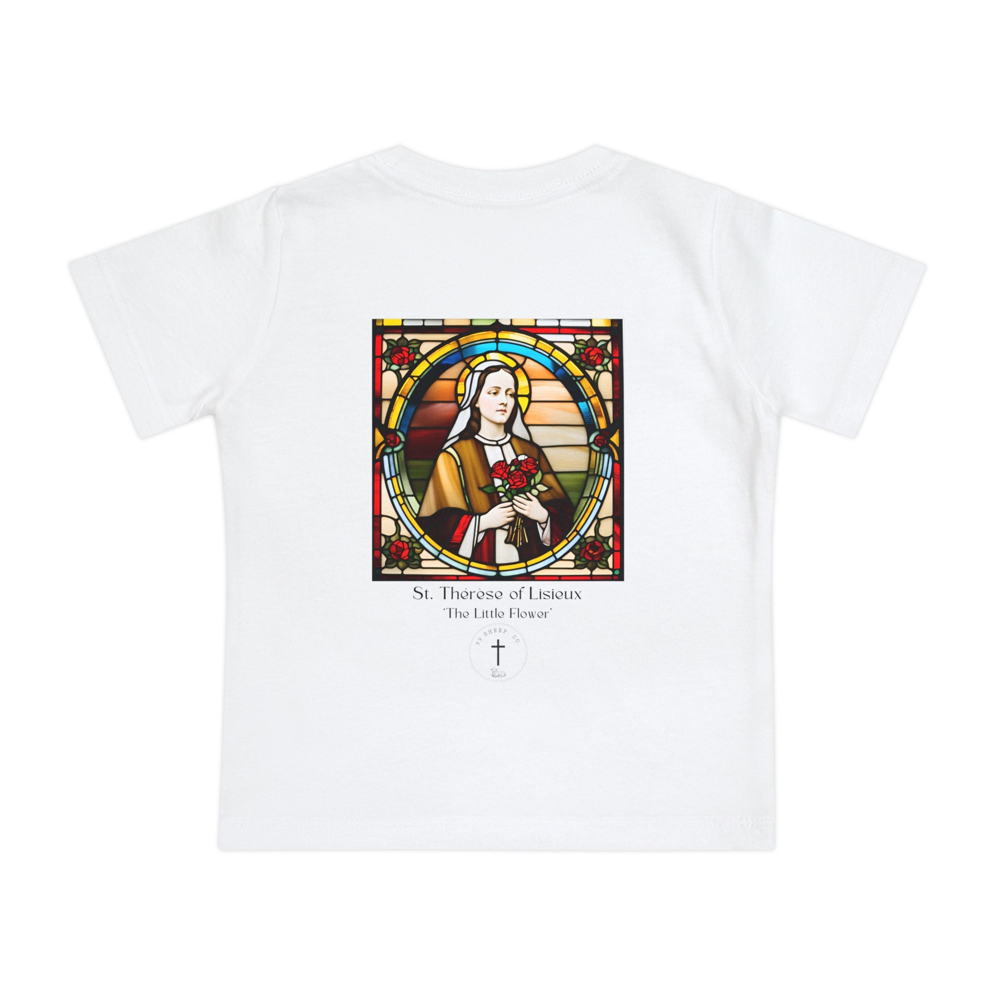 St. Therese of Lisieux Design - Premium Unisex Baby T-Shirt