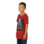 Daniel in the Lion's Den - Unisex - Youth Short Sleeve Tee - Graphic Shirt