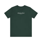 Christ is Lord - Minimal Gothic Print - Premium Unisex Tee