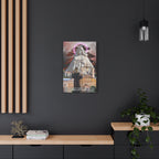 Our Lady of Lebanon Matte Canvas Charity Print — "Strong and Righteous" Matte Stretched Art