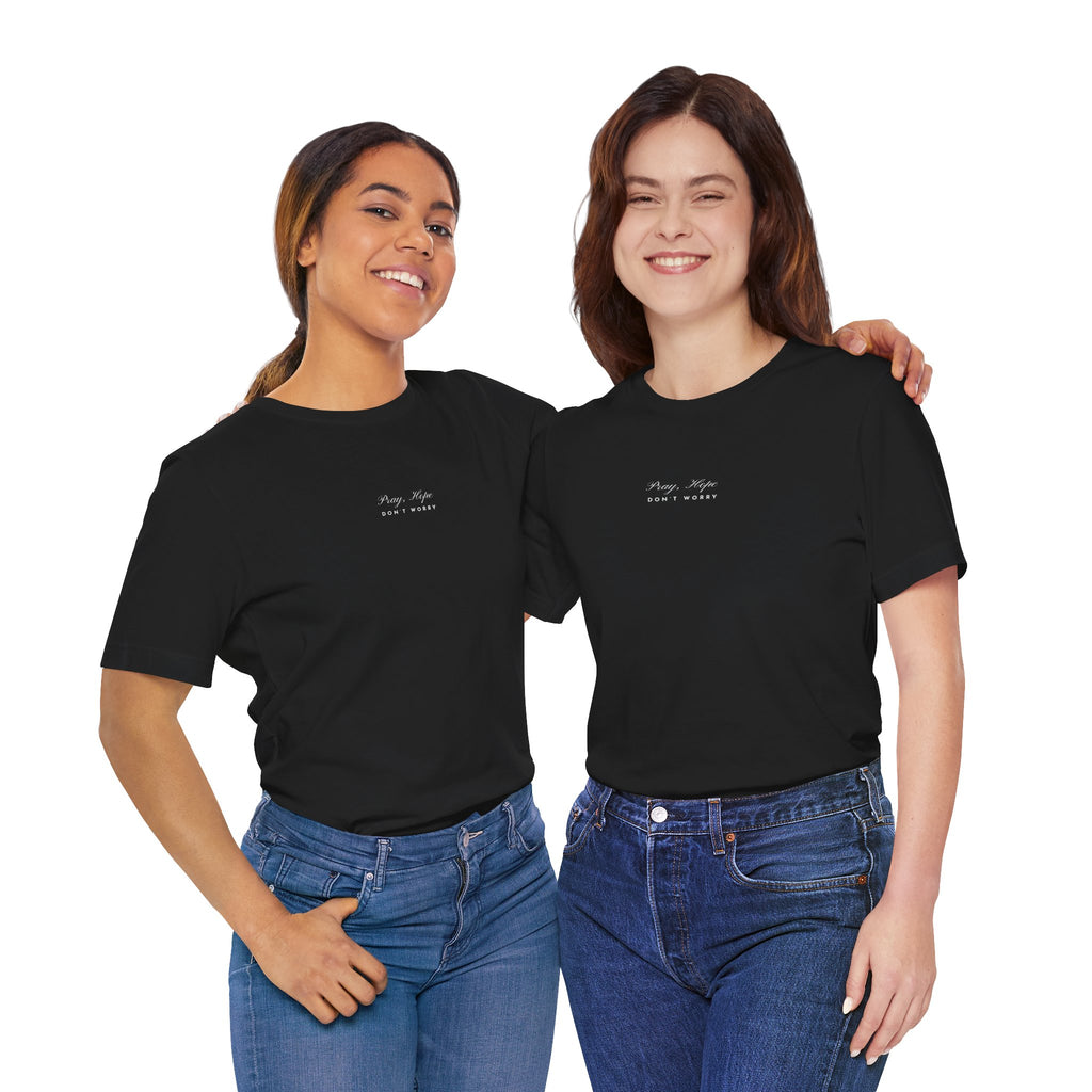 Padre Pio × Italy — "Pray, Hope, Don't Worry" Tee | Saints of the Pitch