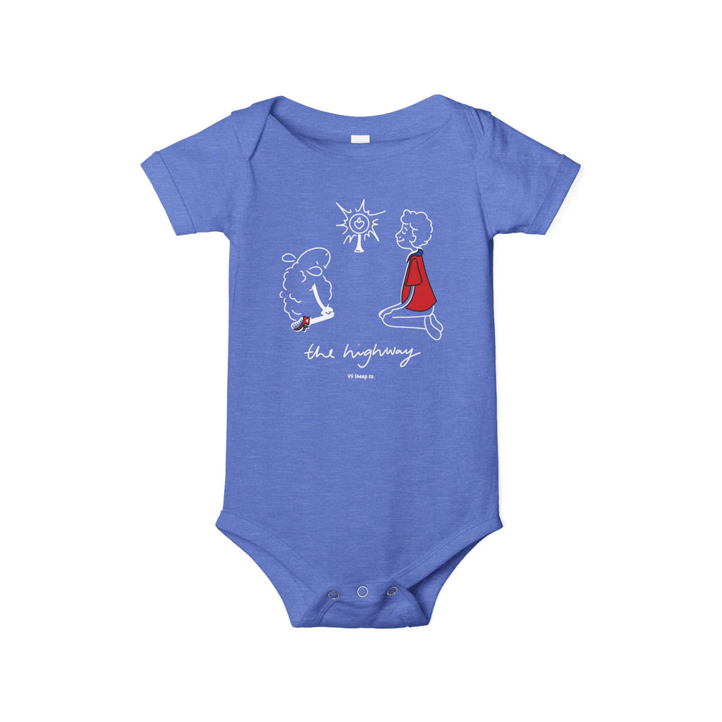 Carlo Acutis The Eucharist - 99 Sheep Signature Collection - Premium Unisex Baby Onesie