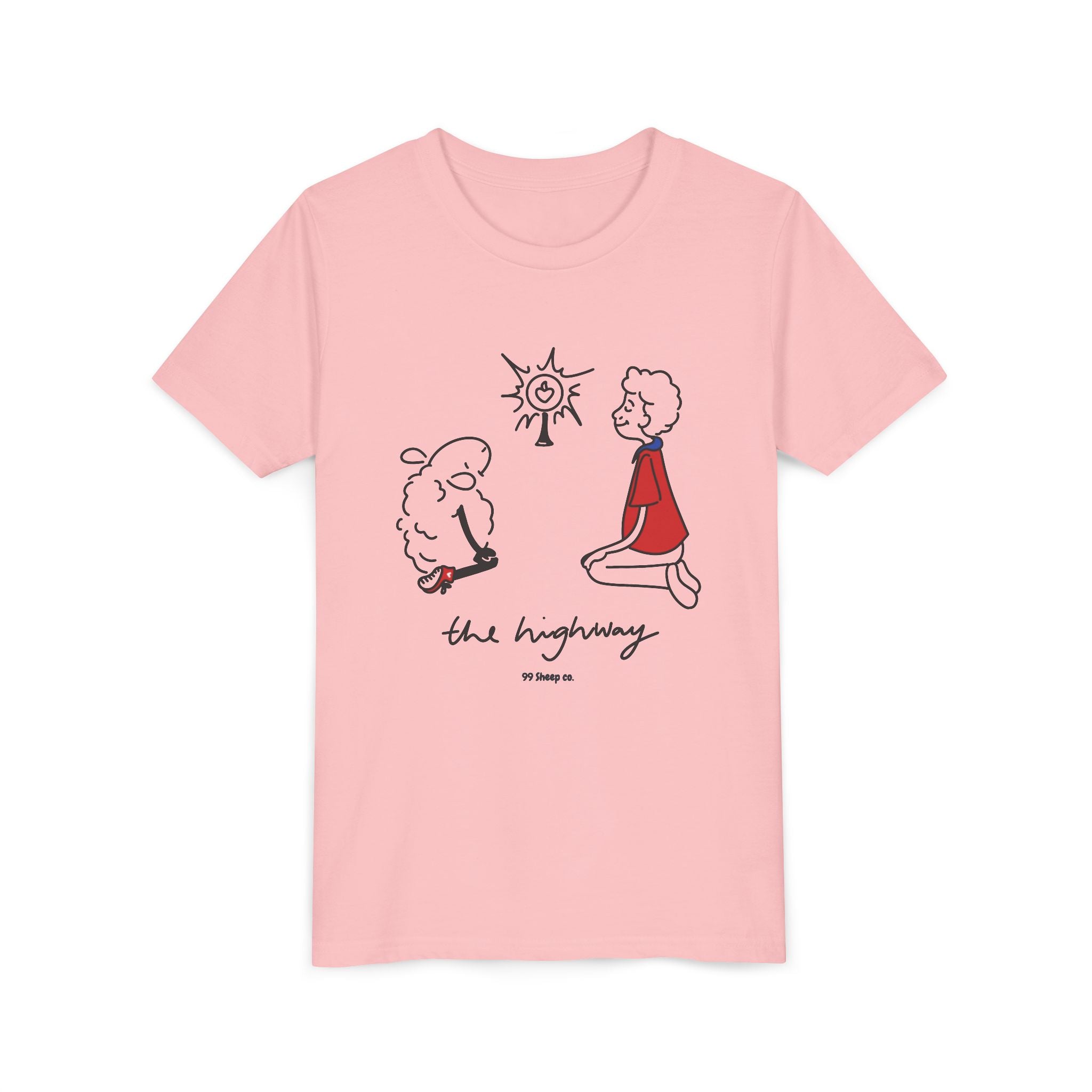 Carlo Acutis The Eucharist - 99 Sheep Signature Collection - Premium Unisex Youth Shirt