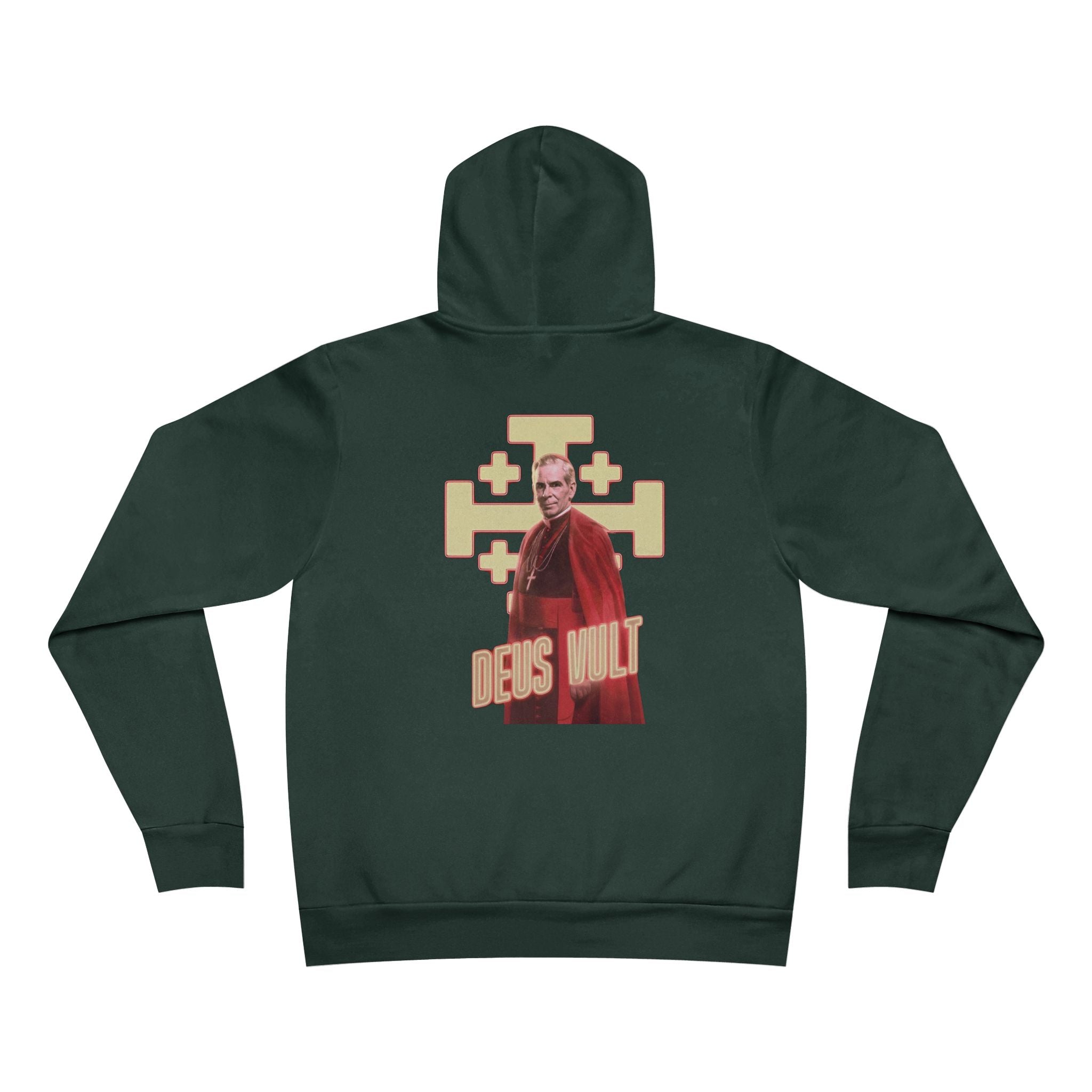 Ven. Fulton Sheen - Deus Vult - Premium Unisex Hoodie