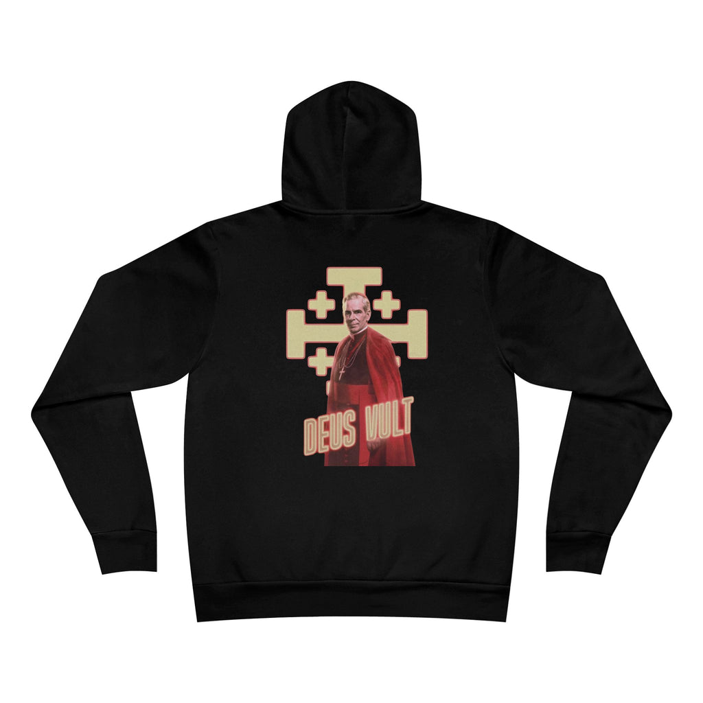 Ven. Fulton Sheen - Deus Vult - Premium Unisex Hoodie