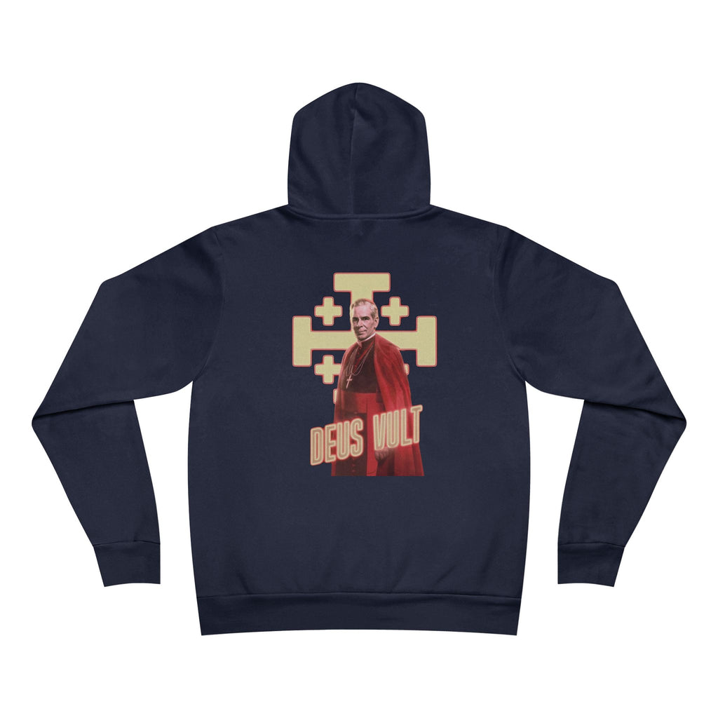 Ven. Fulton Sheen - Deus Vult - Premium Unisex Hoodie