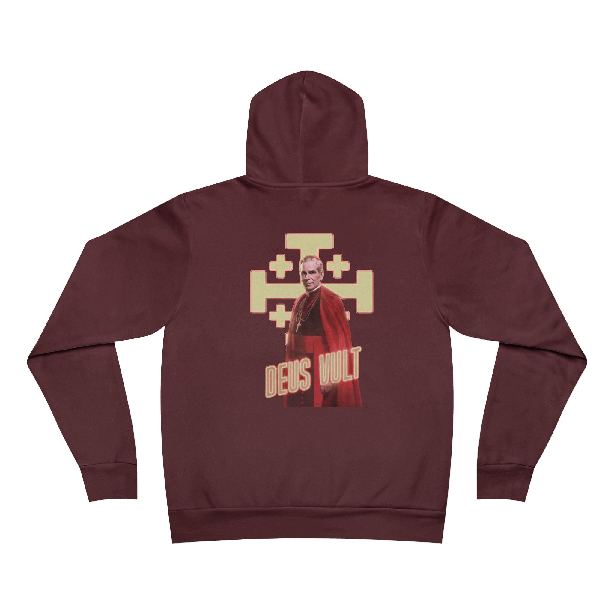Ven. Fulton Sheen - Deus Vult - Premium Unisex Hoodie