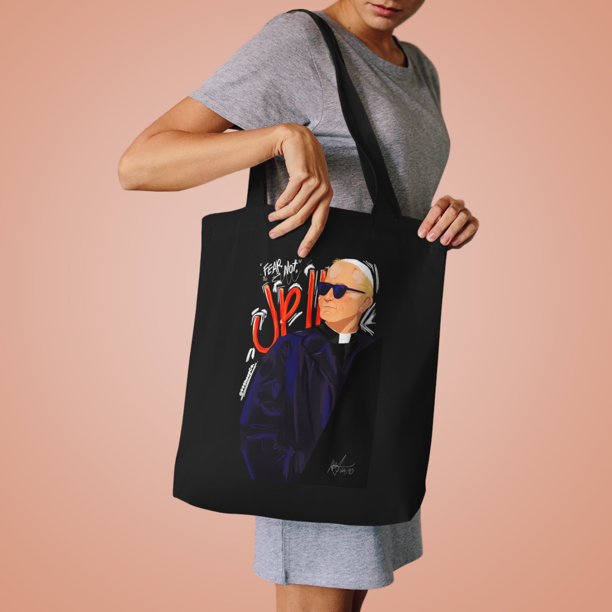 Fear Not - St. JPII Tote Bag (@lucita_galvez)