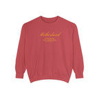 Motherhood | Our Lady of Sorrows - Premium Catholic Garment Dyed Sweatshirt
