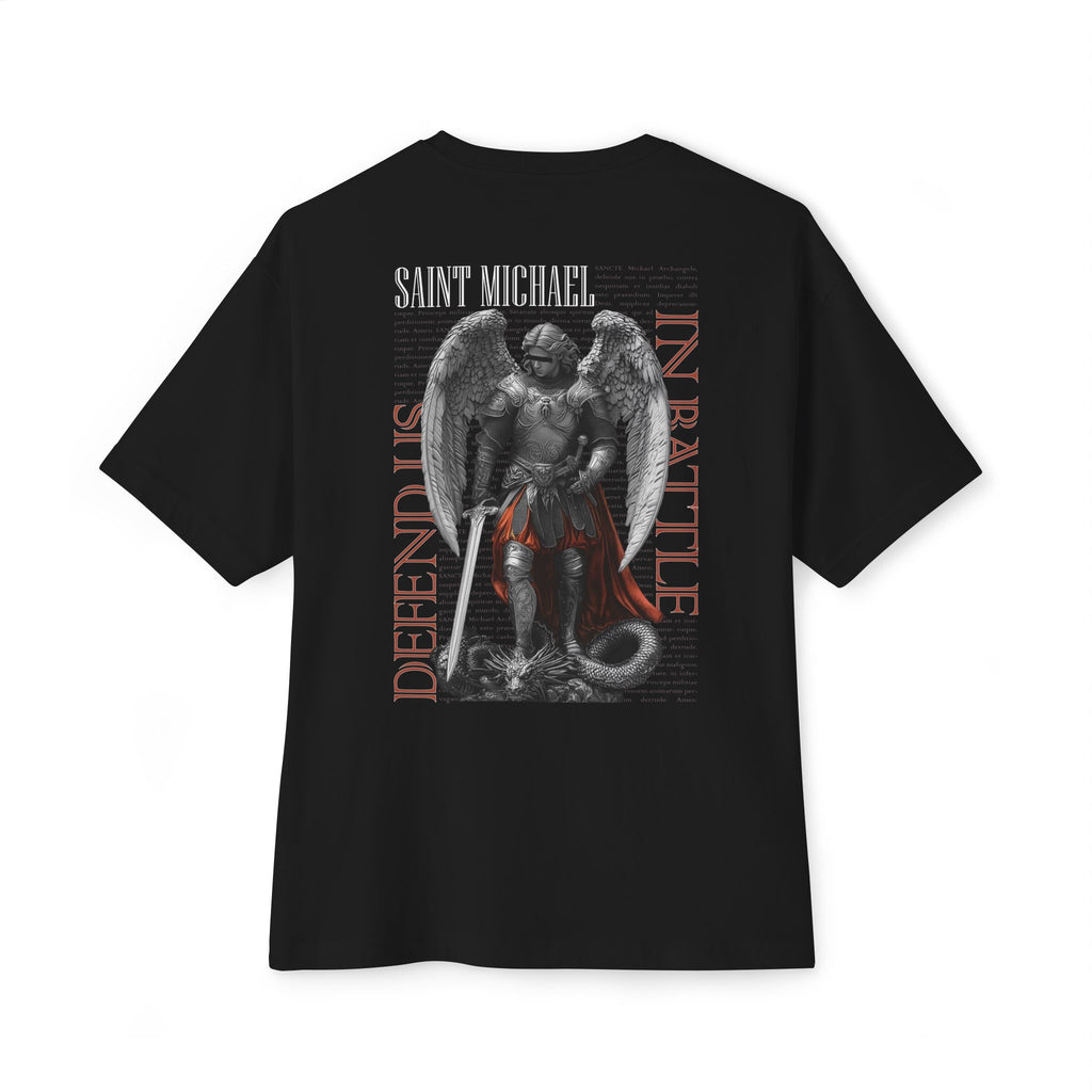 St. Michael the Archangel -  Unisex Oversized Boxy Tee