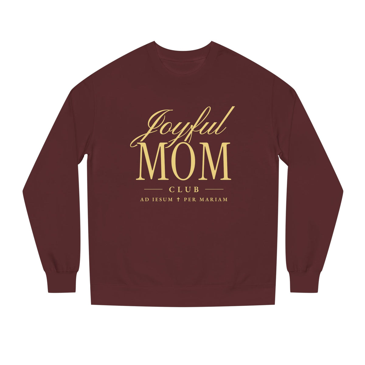 Joyful Mom Club Sweatshirt - Premium Women's Crew Neck