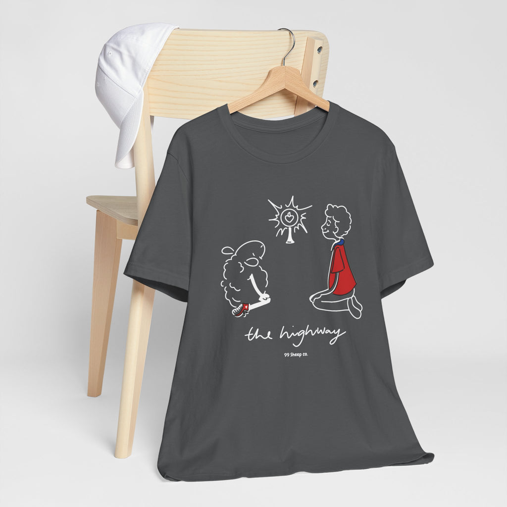 Carlo Acutis The Eucharist - 99 Sheep Signature Collection - Premium Unisex Adult Tee Shirt