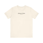 Christ is Lord - Minimal Gothic Print - Premium Unisex Tee