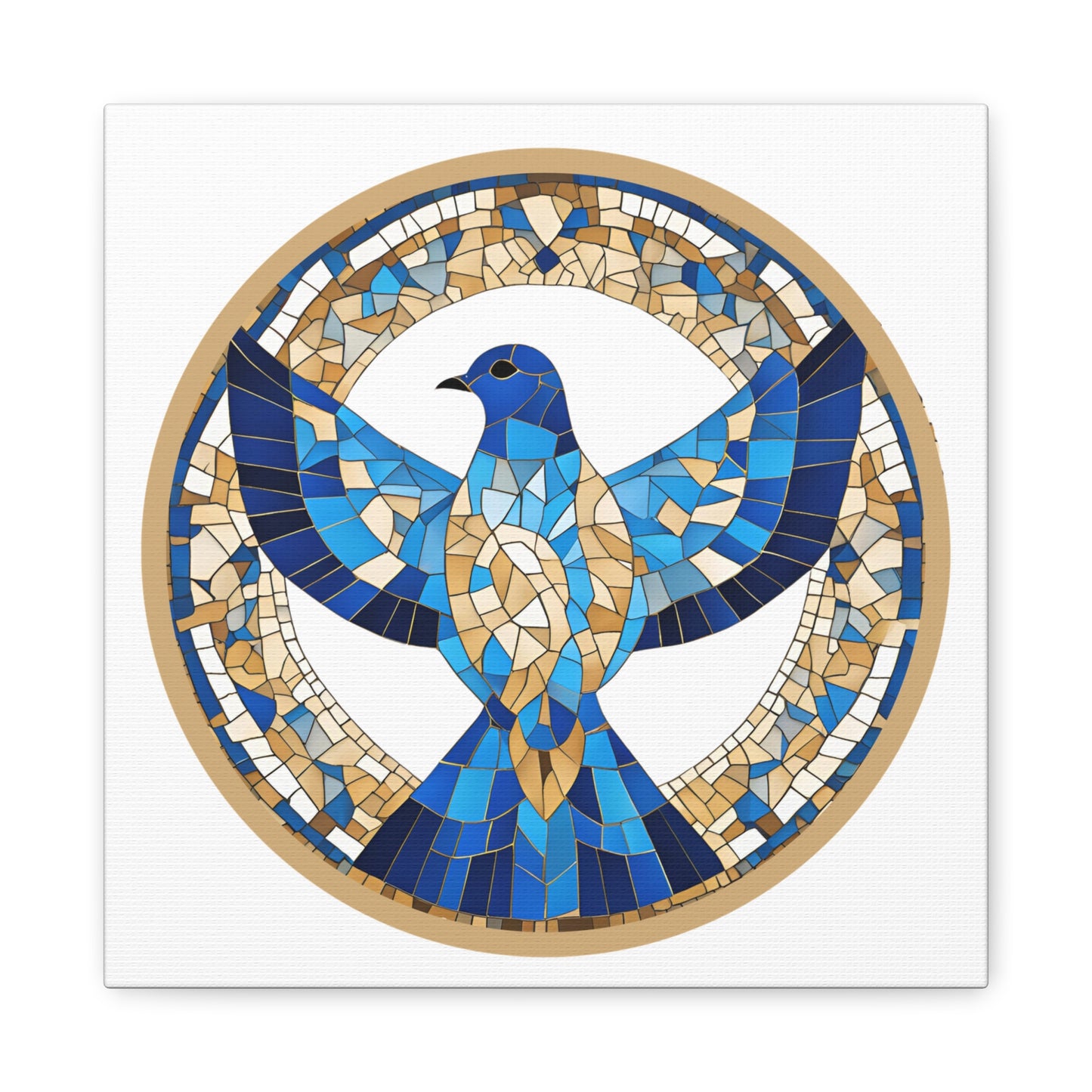 Holy Spirit Mosaic - Classic Canvas