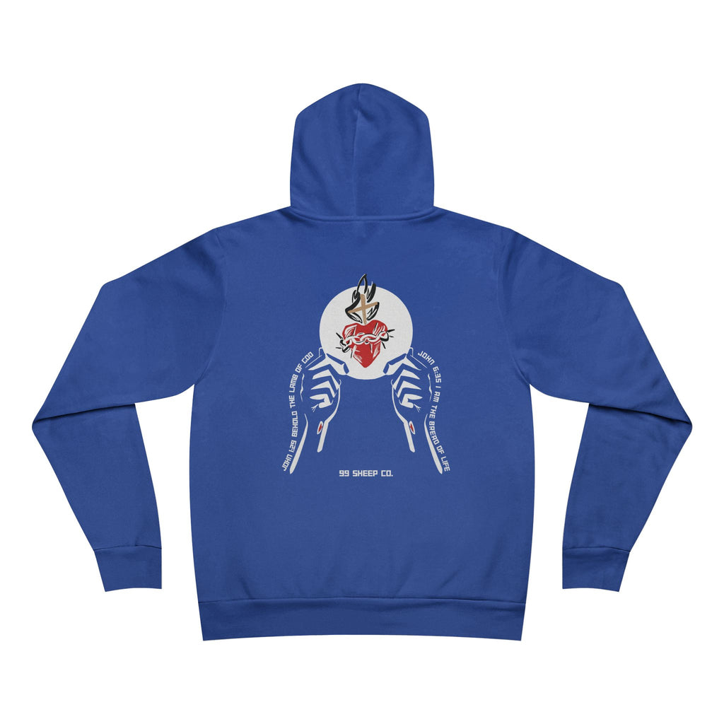 Behold the Handmaid of the Lord - Premium Women's Hoodie - 99 Sheep Signature Collection
