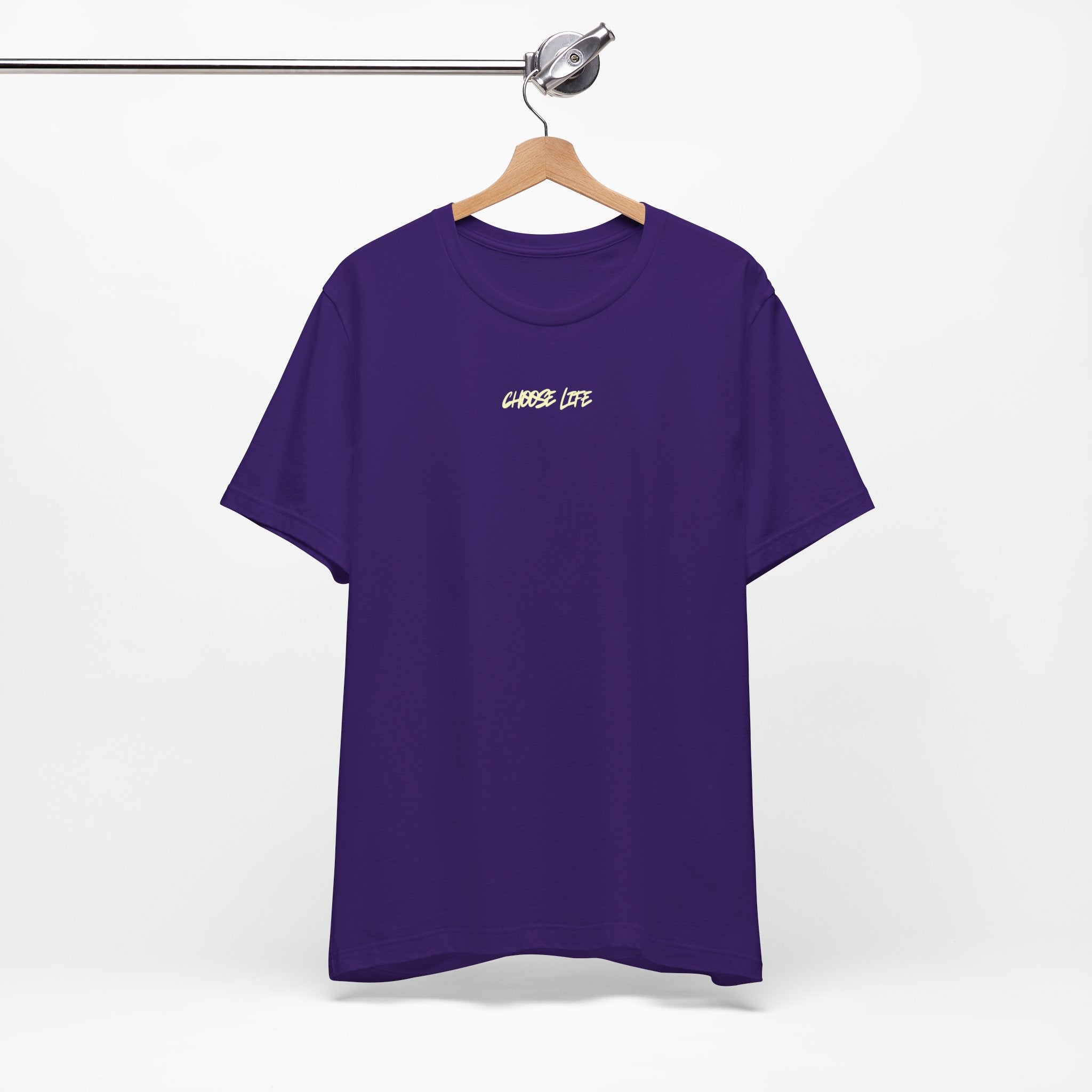 Choose Life - Unisex Tee by @thecrunchycatholicmom