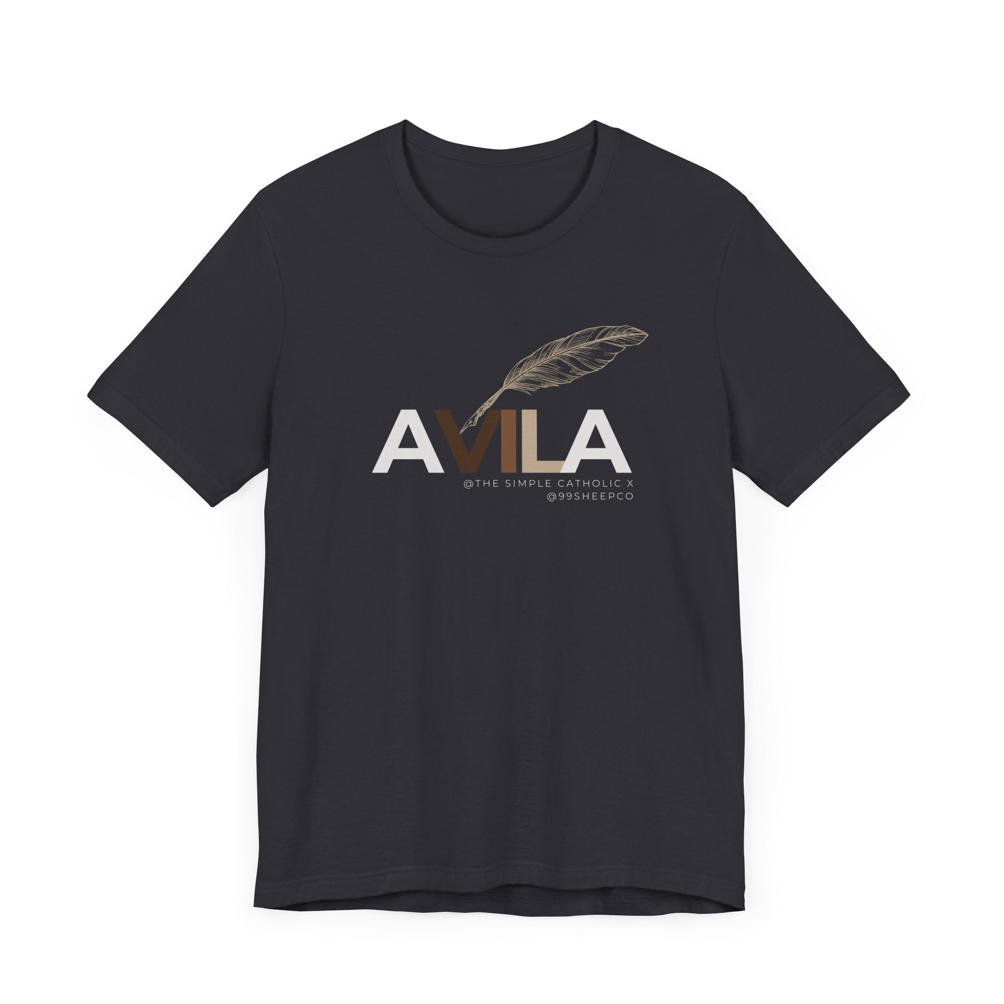 St Teresa of Avila (@TheSimpleCatholic) - Premium Unisex Tee