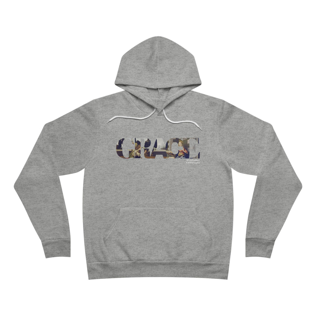 Grace - The Annunciation - Premium Unisex Pullover Hoodie