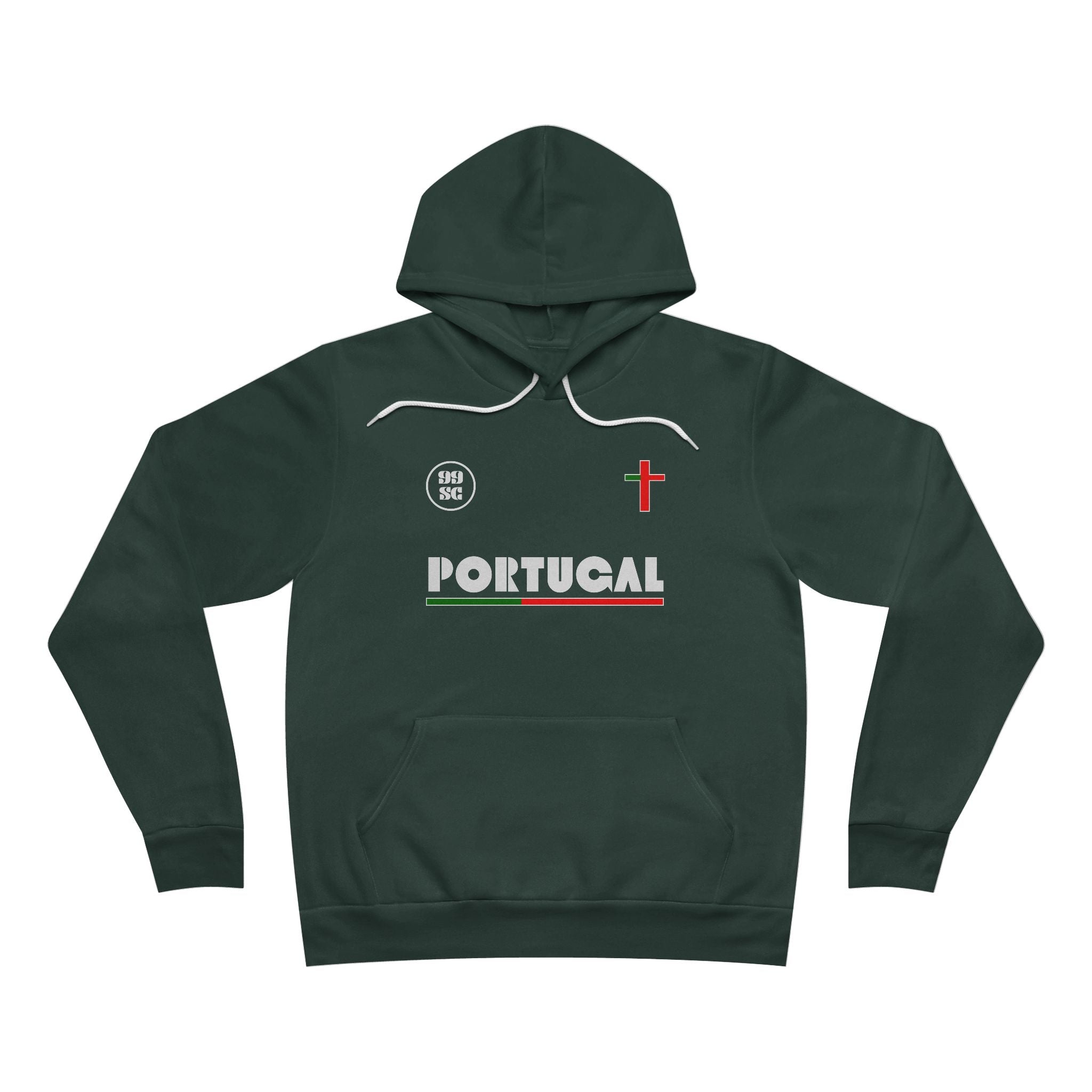 Our Lady of Fátima Catholic Hoodie · Portugal Soccer · Premium Marian Devotion Apparel · Made in USA · 100% Profits Donated · 2026