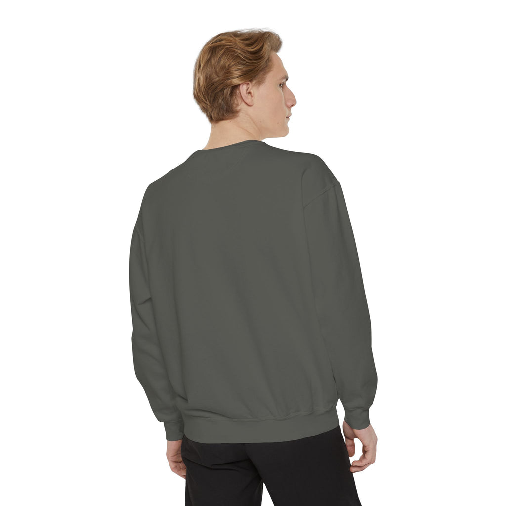 Motherhood | Our Lady of Sorrows - Premium Catholic Garment Dyed Sweatshirt
