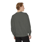 Motherhood | Our Lady of Sorrows - Premium Catholic Garment Dyed Sweatshirt
