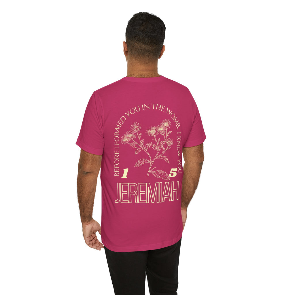 Choose Life - Unisex Tee by @thecrunchycatholicmom