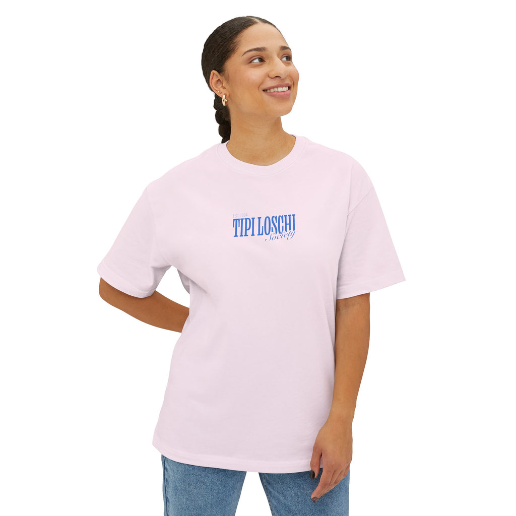 St. Pier Giorgio Frassati - Unisex Oversized Boxy Tee