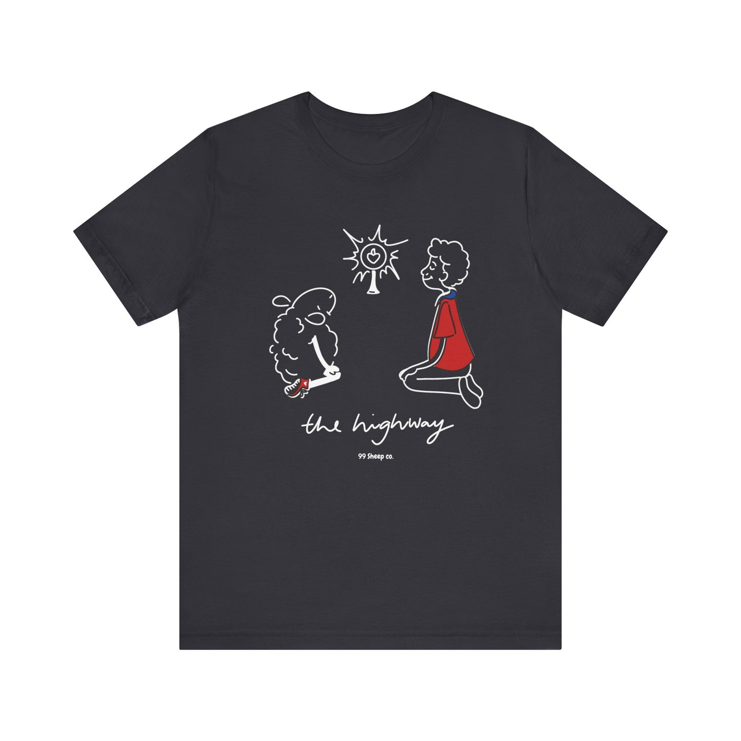 Carlo Acutis The Eucharist - 99 Sheep Signature Collection - Premium Unisex Adult Tee Shirt