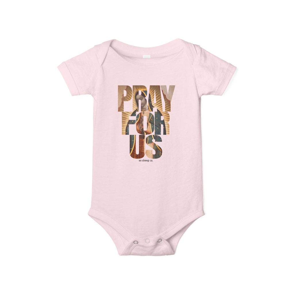 Our Lady of Guadalupe Pray For Us - Adorable Premium Baby Bodysuit