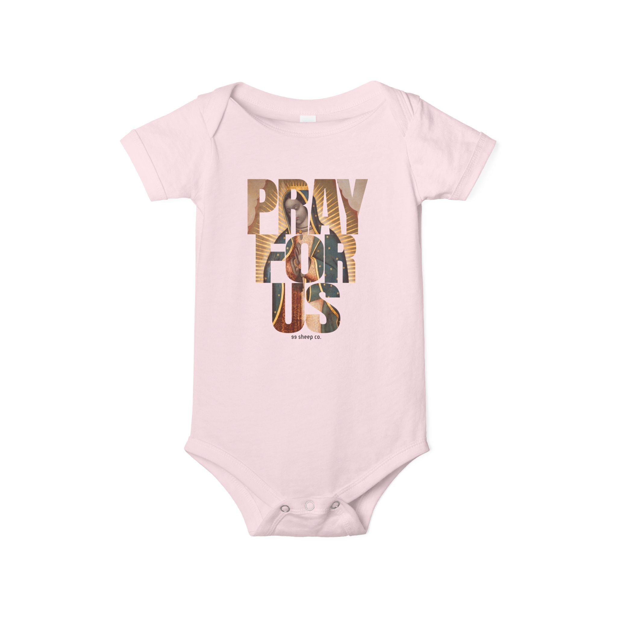 Our Lady of Guadalupe Pray For Us - Adorable Premium Baby Bodysuit