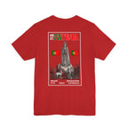 Our Lady of Fátima Catholic T-Shirt · Portugal Soccer Tee · Marian Devotion Apparel · Made in USA · 100% Profits Donated · 2026