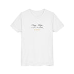 Padre Pio × Italy — "Pray, Hope, Don't Worry" Youth Tee | Saints of the Pitch
