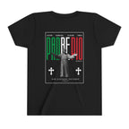 Padre Pio × Italy — "Pray, Hope, Don't Worry" Youth Tee | Saints of the Pitch