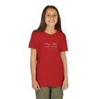 Padre Pio × Italy — "Pray, Hope, Don't Worry" Youth Tee | Saints of the Pitch