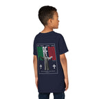 Padre Pio × Italy — "Pray, Hope, Don't Worry" Youth Tee | Saints of the Pitch