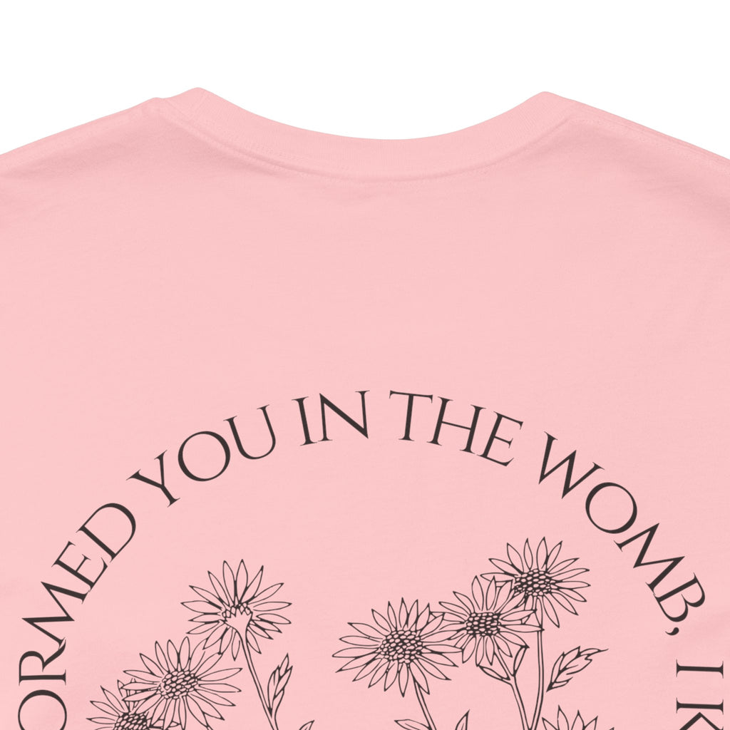 Choose Life - Unisex Tee by @thecrunchycatholicmom