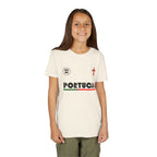 Our Lady of Fátima Catholic T-Shirt · Portugal Soccer Youth Tee · Unisex Marian Devotion Apparel · Made in USA · 100% Profits Donated · 2026