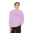 Motherhood | Our Lady of Sorrows - Premium Catholic Garment Dyed Sweatshirt