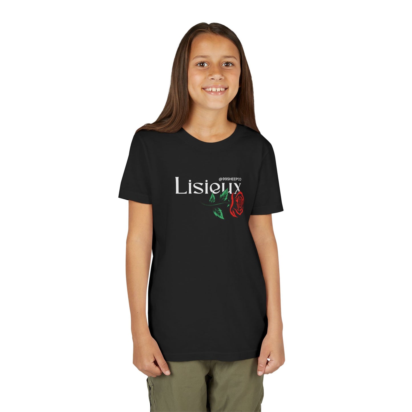 St. Therese of Lisieux Design - Unisex - Youth Short Sleeve Tee - Graphic Shirt