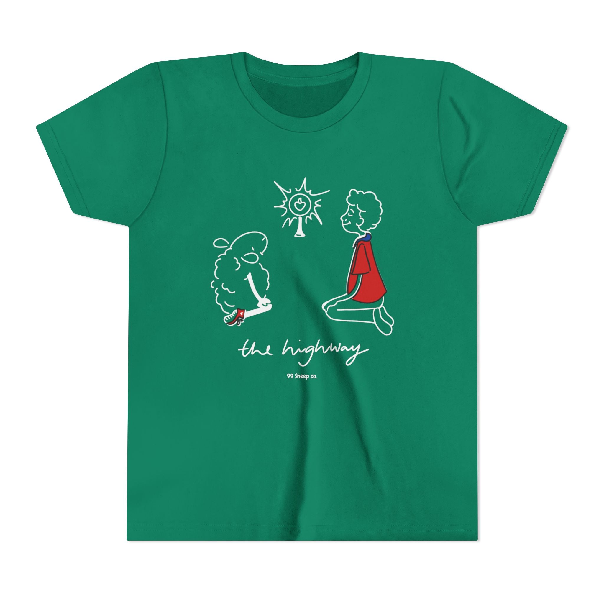 Carlo Acutis The Eucharist - 99 Sheep Signature Collection - Premium Unisex Youth Shirt