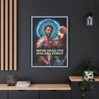 St. Joseph 'Virtuous Men' - Graphic Canvas — Stretched Matte Wall Art