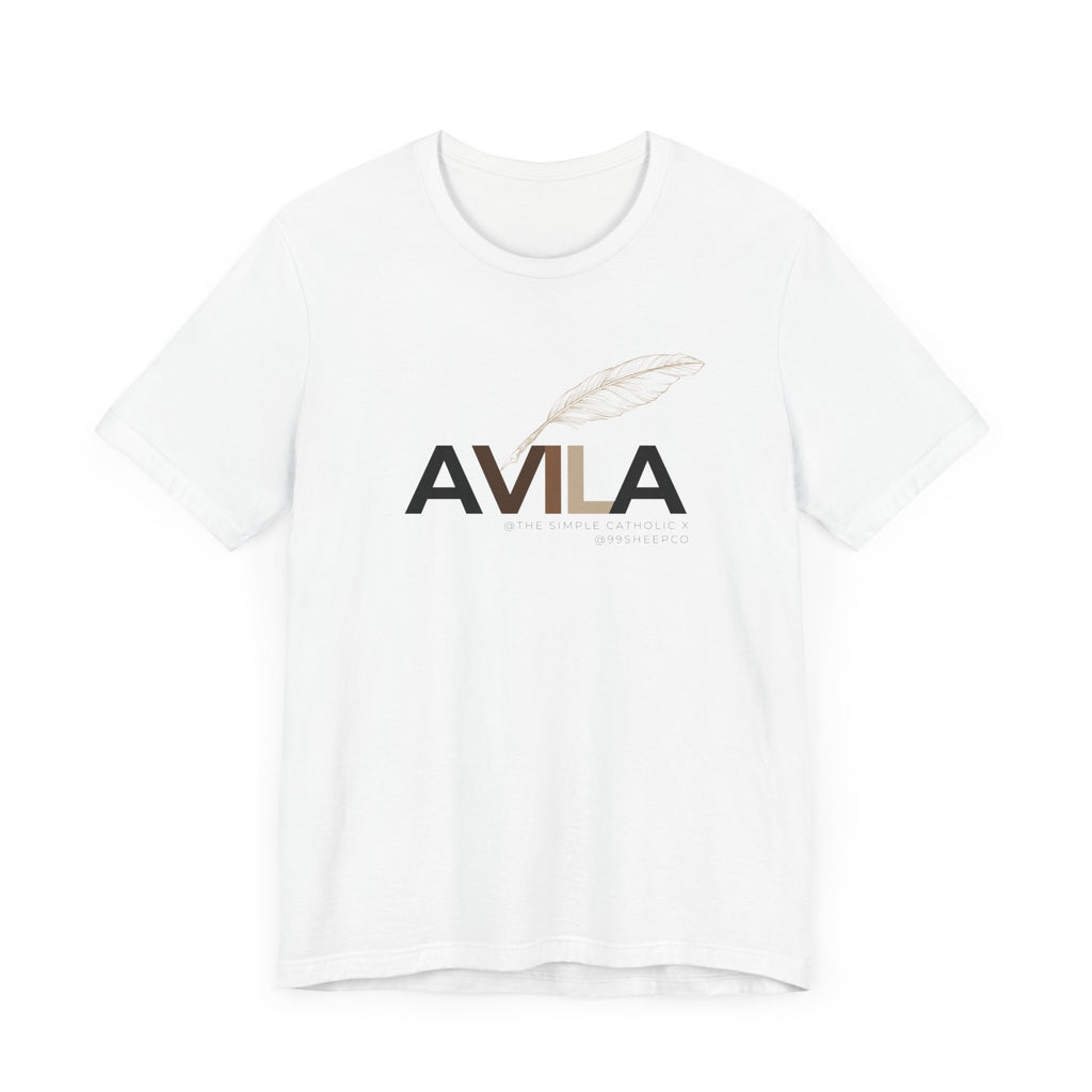 St Teresa of Avila (@TheSimpleCatholic) - Premium Unisex Tee