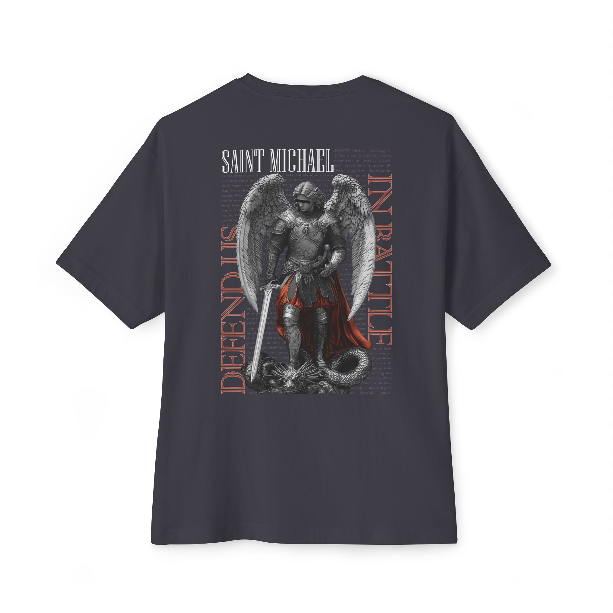 St. Michael the Archangel -  Unisex Oversized Boxy Tee