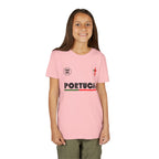 Our Lady of Fátima Catholic T-Shirt · Portugal Soccer Youth Tee · Unisex Marian Devotion Apparel · Made in USA · 100% Profits Donated · 2026