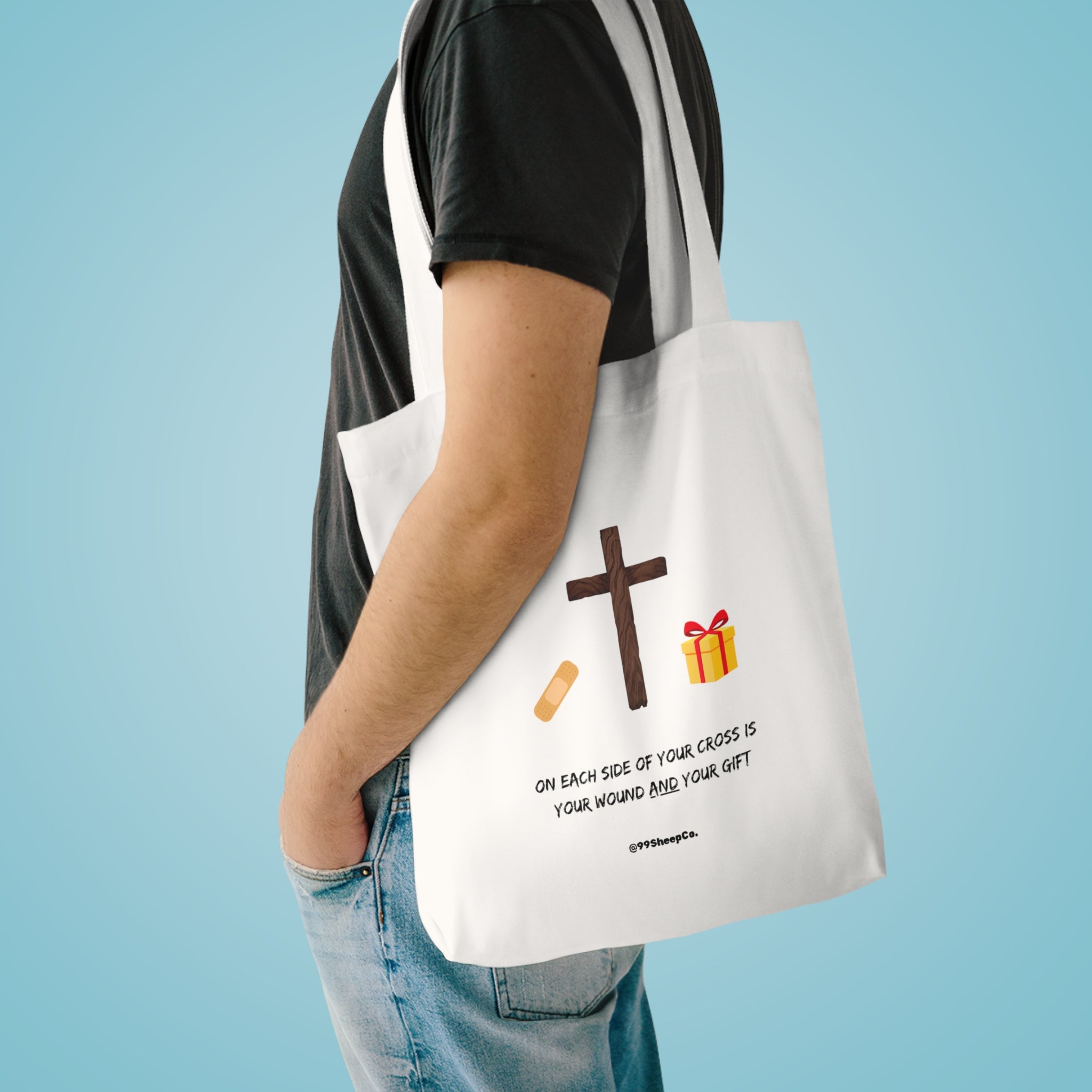 Pick up your cross - Tote Bag