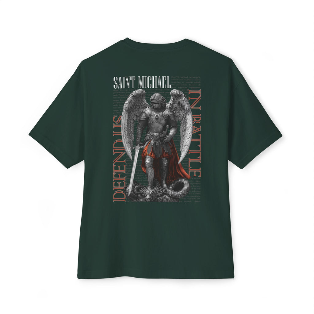 St. Michael the Archangel -  Unisex Oversized Boxy Tee
