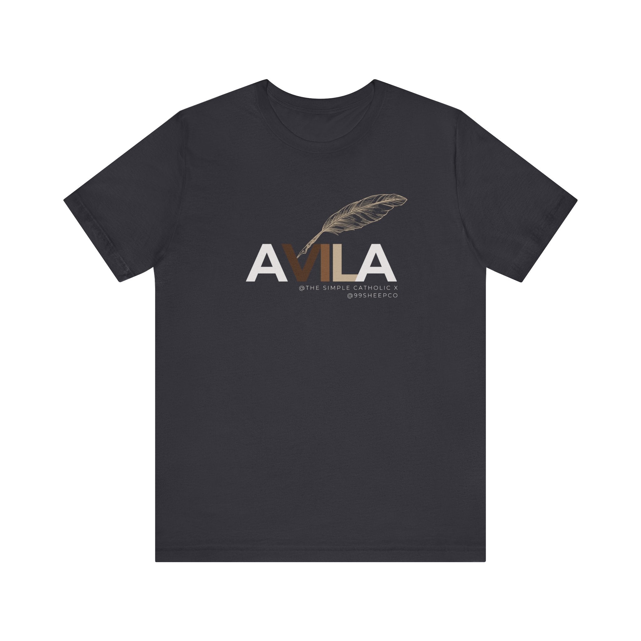 St Teresa of Avila (@TheSimpleCatholic) - Premium Unisex Tee